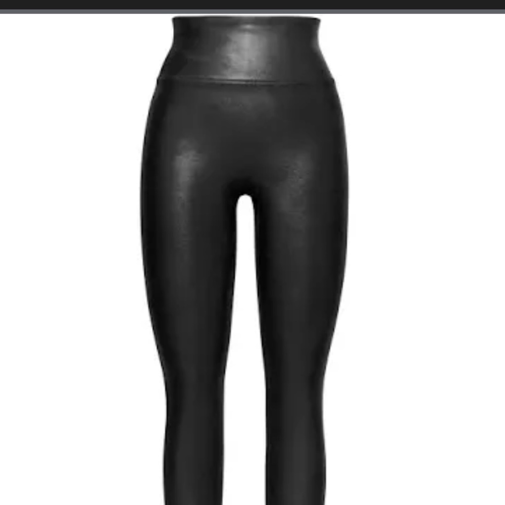 Spanx Size S faux leather leggings